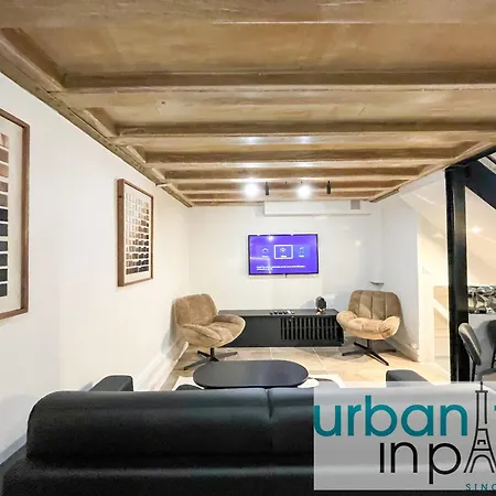 شقة Urban Flat 09 - Stylish Triplex Champs-elysees