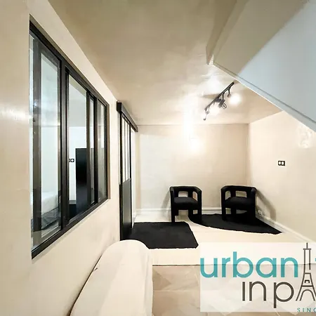 公寓 Urban Flat 09 - Stylish Triplex Champs-elysees 巴黎
